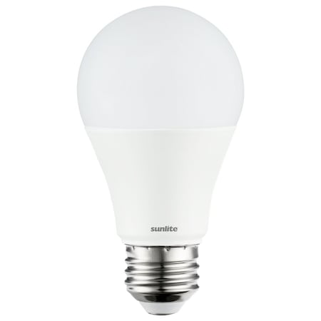 Sunlite LED A19 Non-Dimmable 75W Equivalent 1100 Lumen E26 Base UL Listed Light Bulb 5000K, 3PK 80854-SU